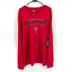 Tampa Bay Buccaneers 47 Brand‎ XXL Red Long Sleeve T-Shirt NFL